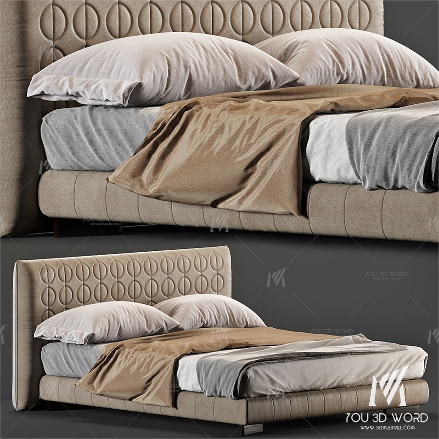 Minotti_Curtis_Bed